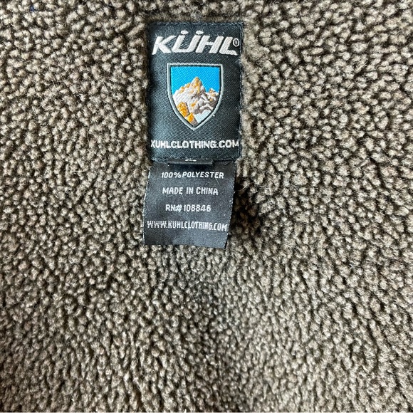 Kuhl Micro Shearling Long Sleeve Suede Jacket - Picture 8 of 10